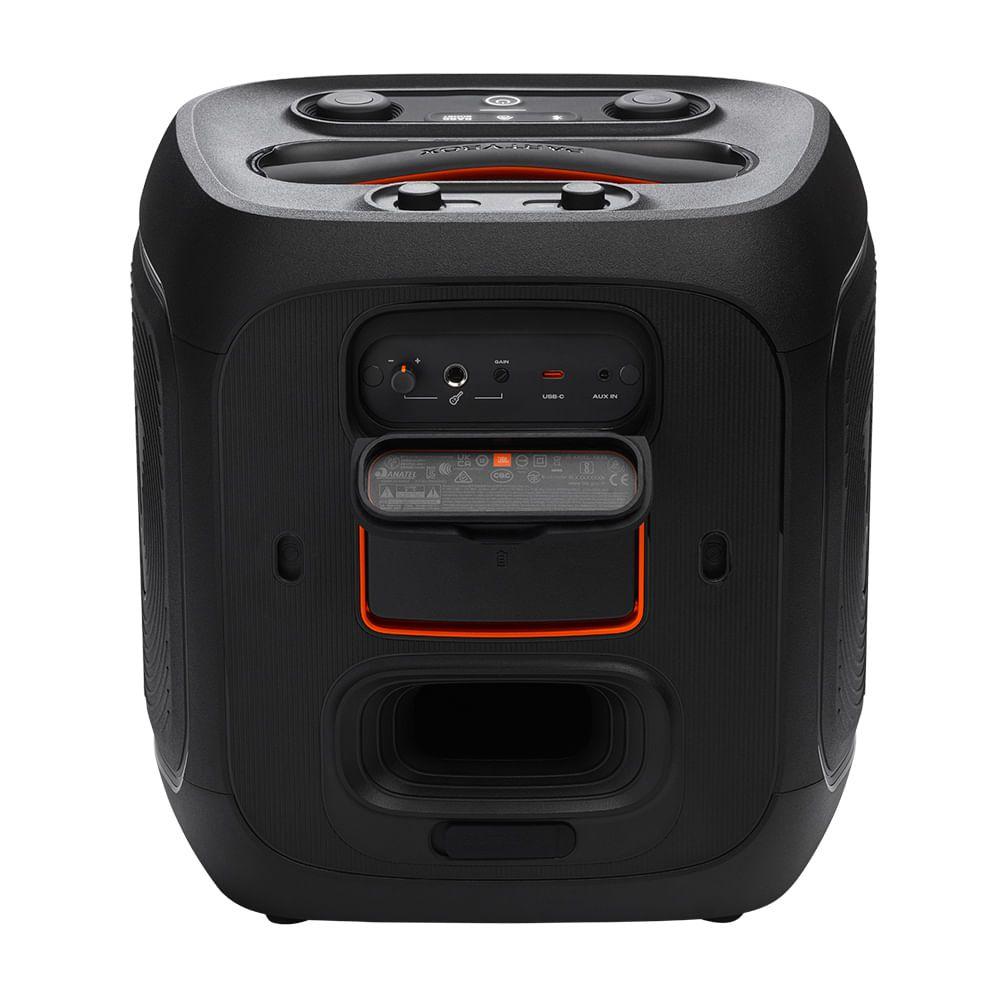 Caixa de Som Bluetooth Partybox Encore 2 Preta com Microfone, à Prova de Respingos IPX4 - JBL - foto 3