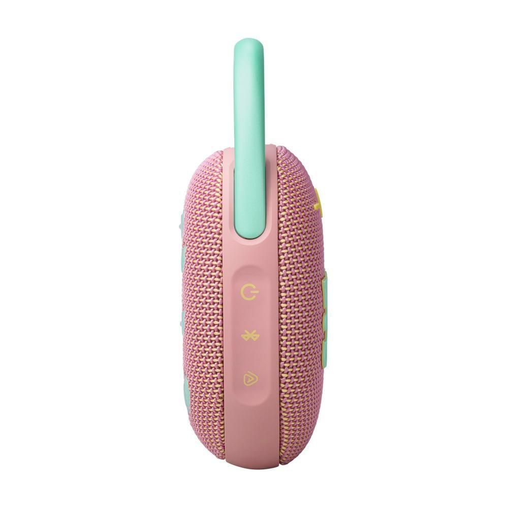 Caixa de Som Bluetooth Portátil JBL Clip 5 Rosa