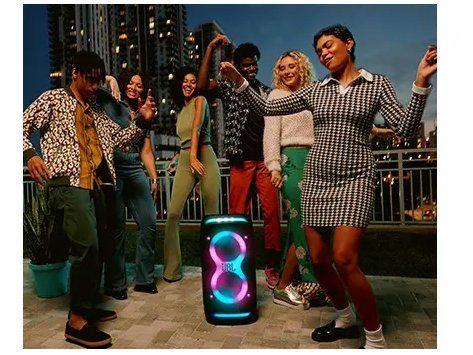 Caixa de Som JBL Amplificada PartyBox Stage 320 240W Preta