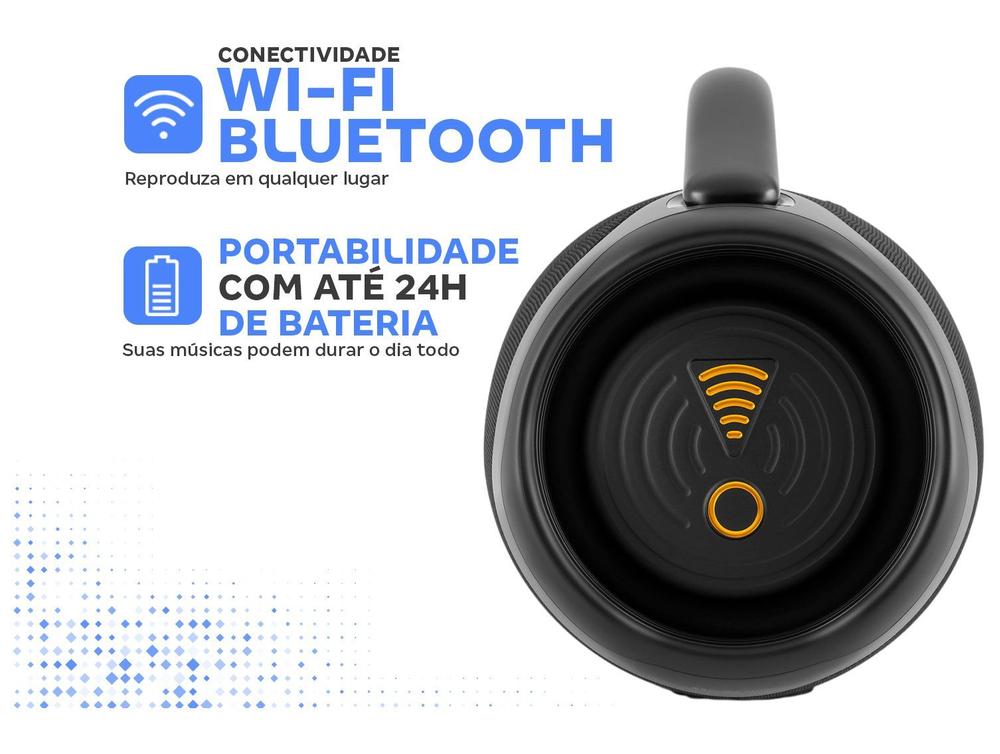 Caixa de Som JBL Boombox 3 Wi-Fi Bluetooth Portátil à Prova de Água 200W