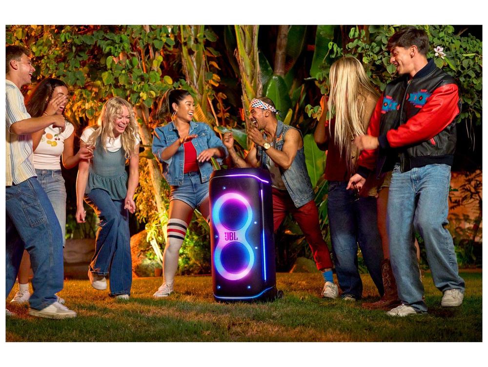 Caixa de Som JBL PartyBox 720 Bluetooth Amplificada Portátil 800W