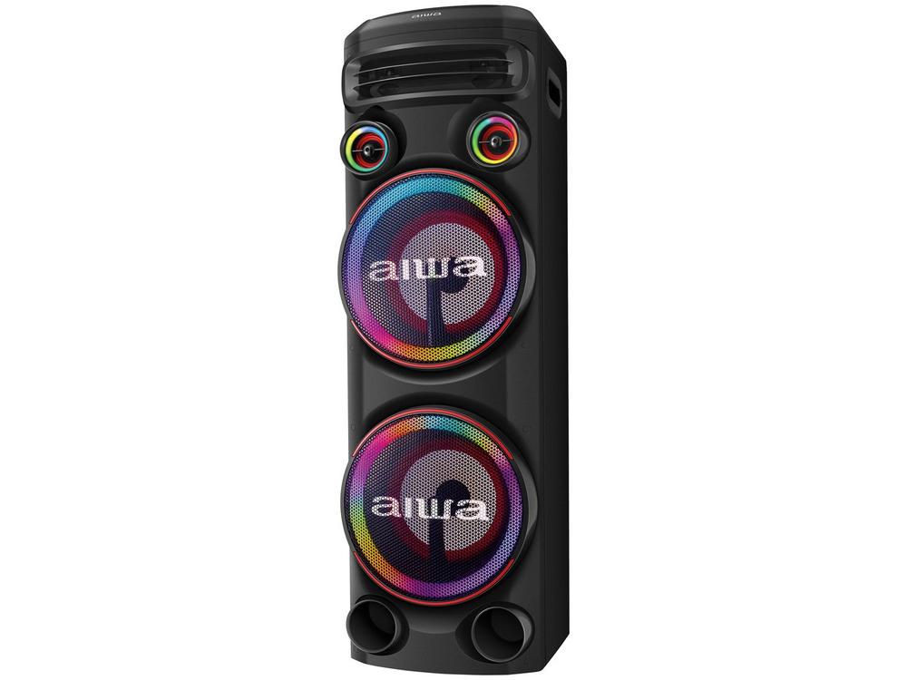 Caixa de Som Torre Aiwa AWS-T2W-02 Bluetooth 2300W RMS Amplificada