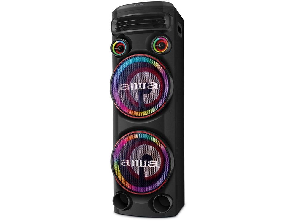 Caixa de Som Torre Aiwa AWS-T2W-02 Bluetooth 2300W RMS Amplificada