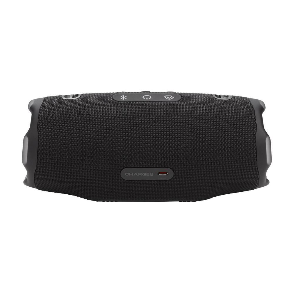 Caixa Som Portátil JBL Charge 6 Bluetooth Preta AI Sound Boost IP68