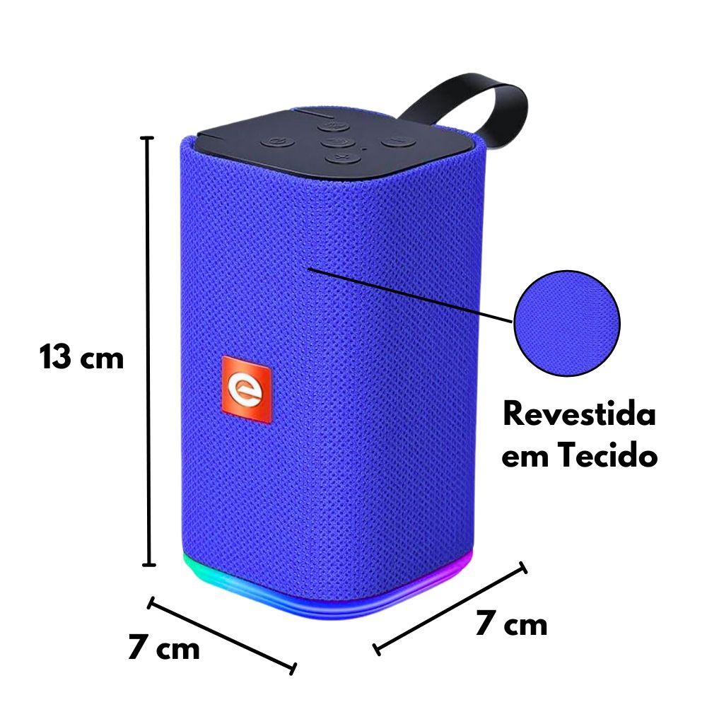 Caixinha de Som Soundbox Bluetooth Multimidia Portátil USB MicroSD Auxiliar Exbom CS-M31BTL 5W - foto 2