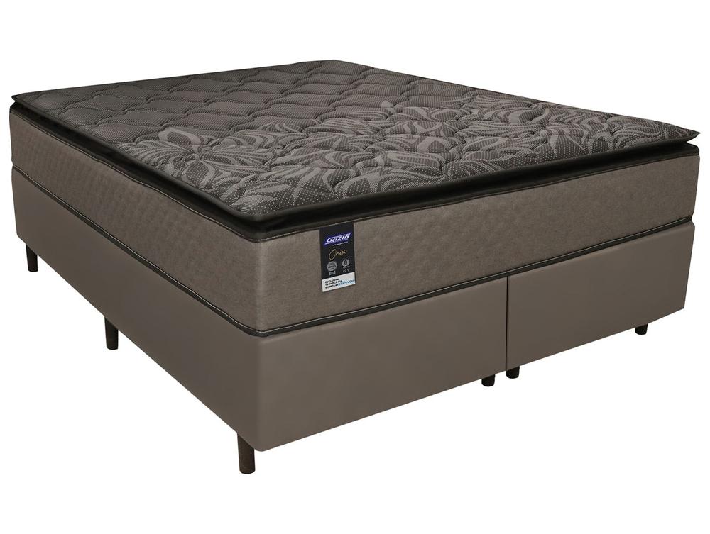 Cama Box (Box + Colchão) Queen Gazin de Molas