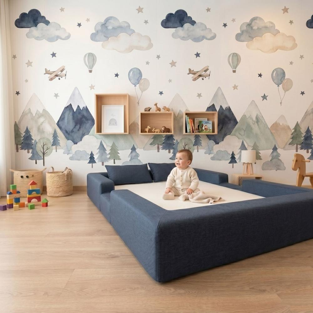 Cama Montessoriana Casal Ninho 100 Espuma Keiko
