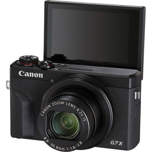 Câmera canon powershot g7 x mark iii preta - foto 4