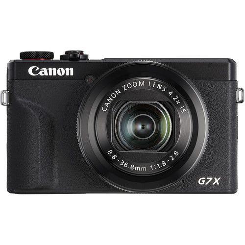 Câmera canon powershot g7 x mark iii preta