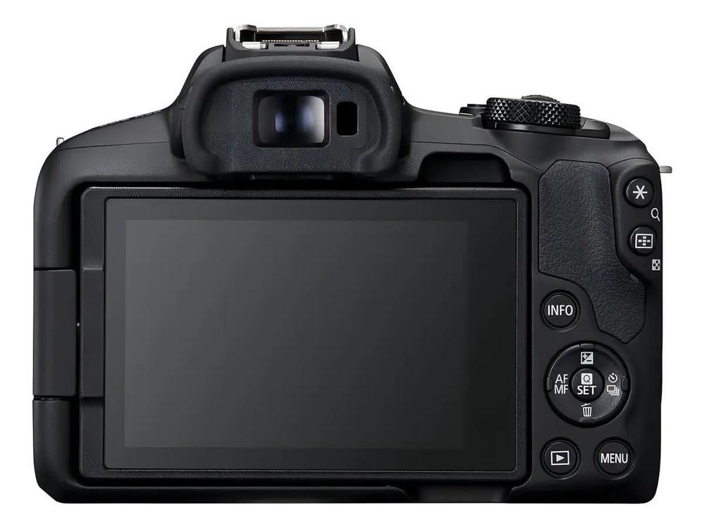 Câmera Digital Canon Eos R50 Com Lente Rfs 1845mm Is Stm Preto
