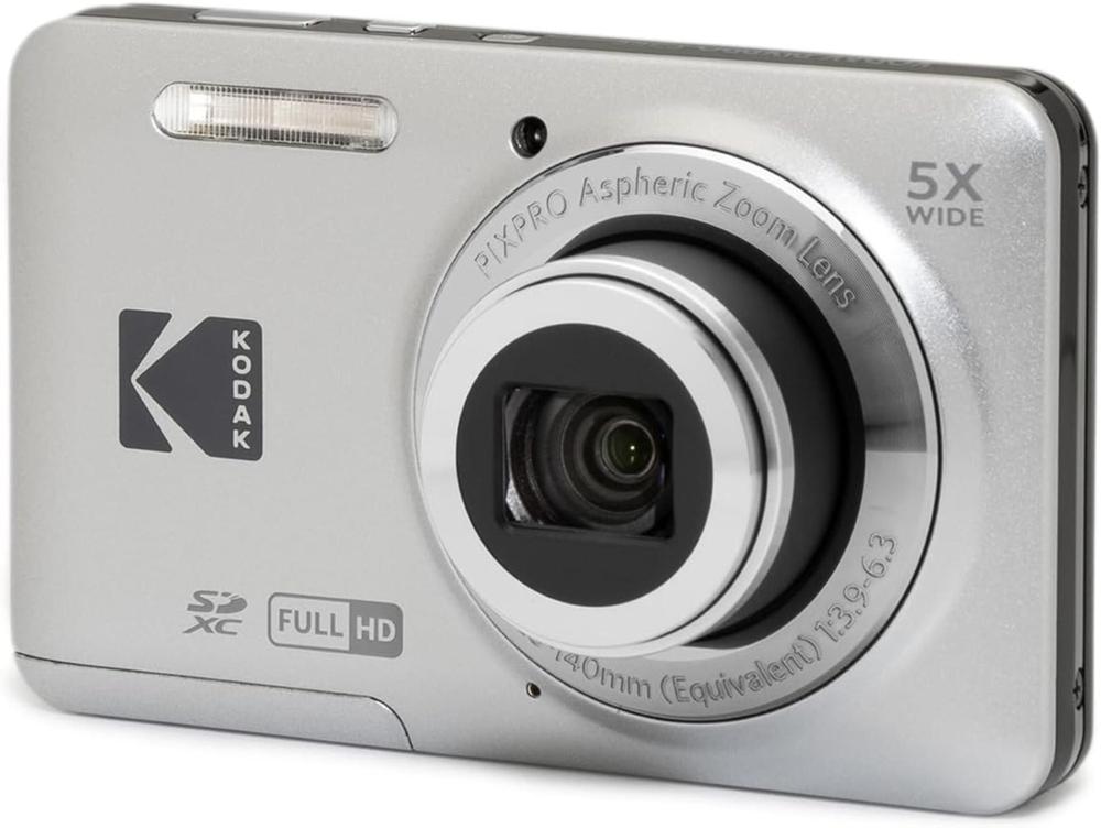 Câmera digital kodak pixpro fz55 (prata)