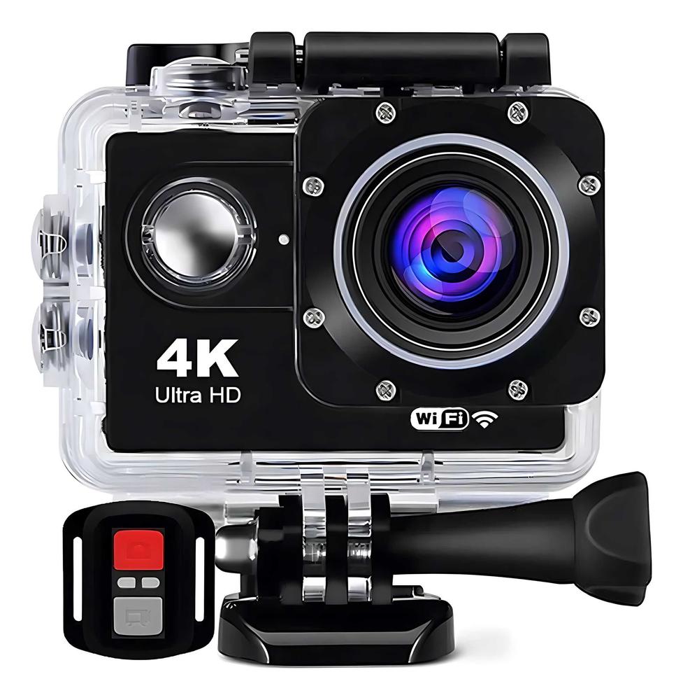 Câmera filmadora esportiva 4k ultra HD prova dágua wifi Go Cam esportes radicais Vlogs e viagens Original...