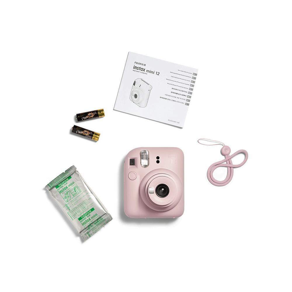 Camera Foto Instantânea Instax Mini 12 Rosa Gloss