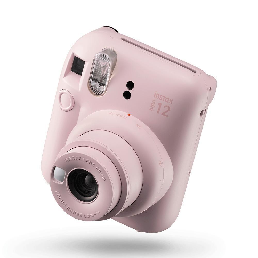 Camera Foto Instantânea Instax Mini 12 Rosa Gloss