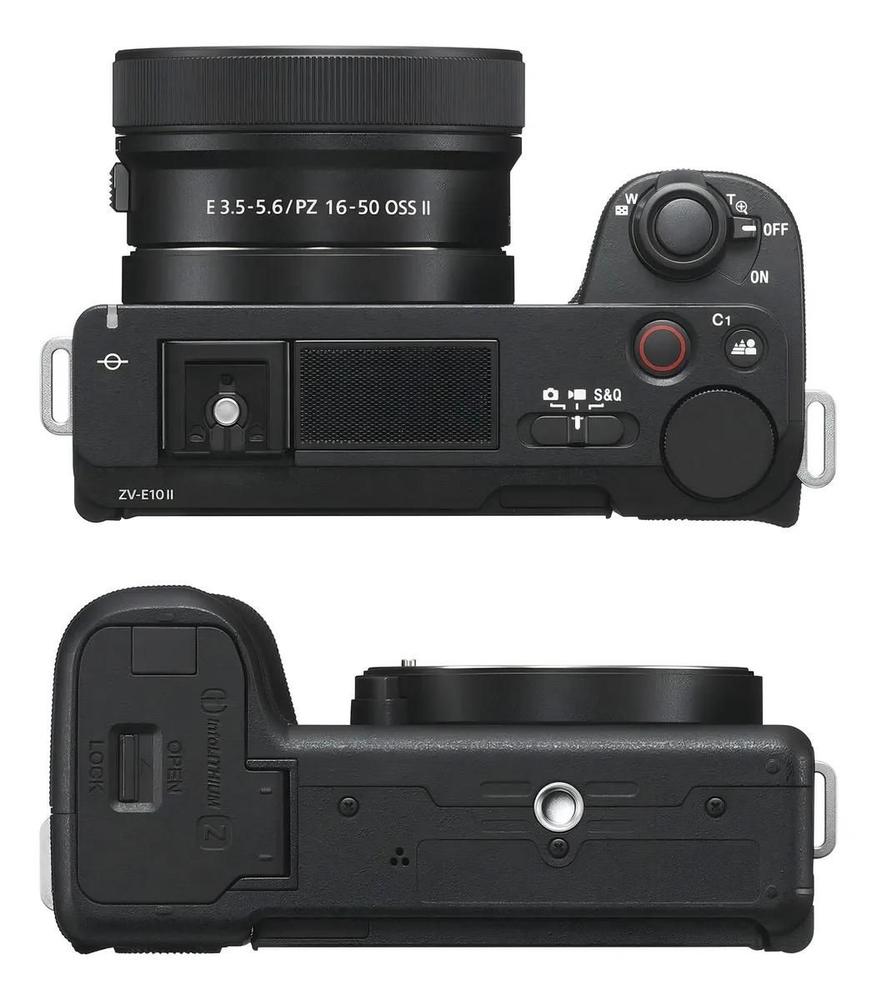 Camera Sony Zve10 Ii Com Lente 1650mm F3.55.6 Oss Ii 27 Mp