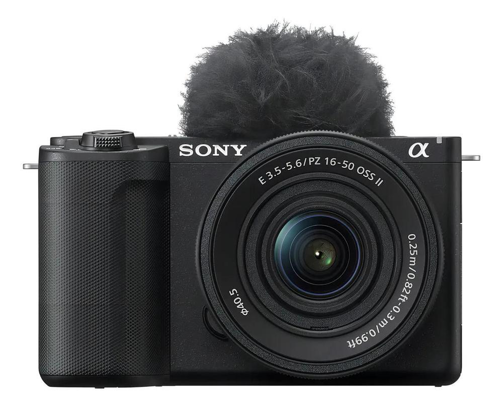 Camera Sony Zve10 Ii Com Lente 1650mm F3.55.6 Oss Ii 27 Mp