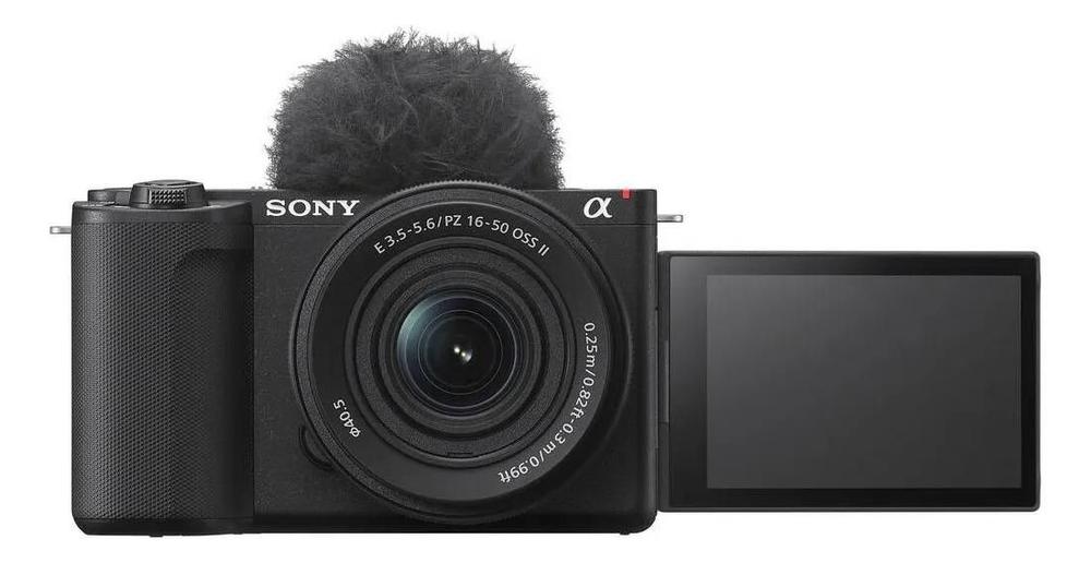 Camera Sony Zve10 Ii Com Lente 1650mm F3.55.6 Oss Ii 27 Mp