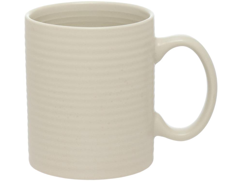 Caneca Chá e Café de Cerâmica Bege 320ml Hauskraft Sarah CANC197