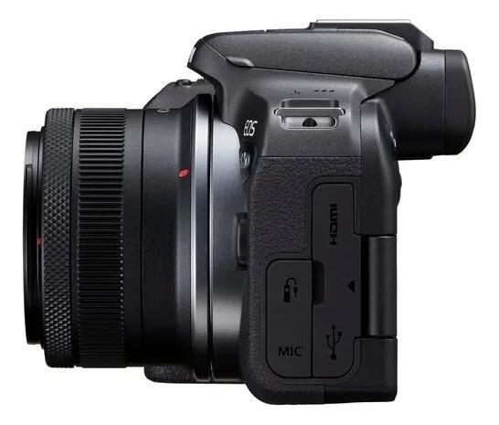 Canon Eos R10 Com Lente 1845mm F 4.56.3 Is Stm Cor Preto