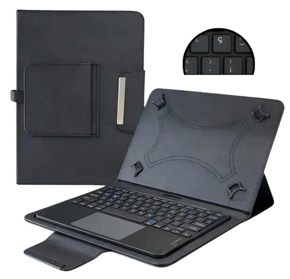 Capa Com Teclado Para Tablet Multilaser M10 Pro