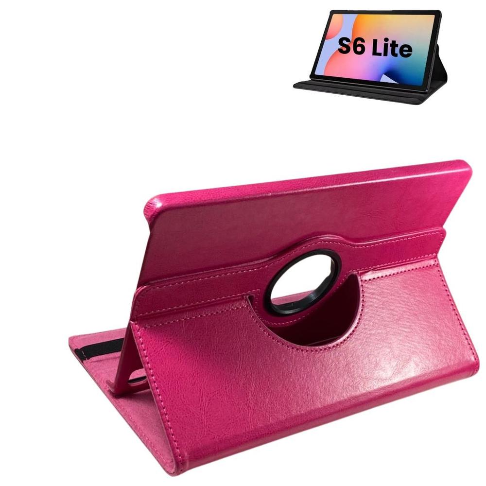 Capa Suporte Inclinável Samsung Galaxy Tab S6 Lite 10.4 Rosa Pink P610 - DaiCommerce