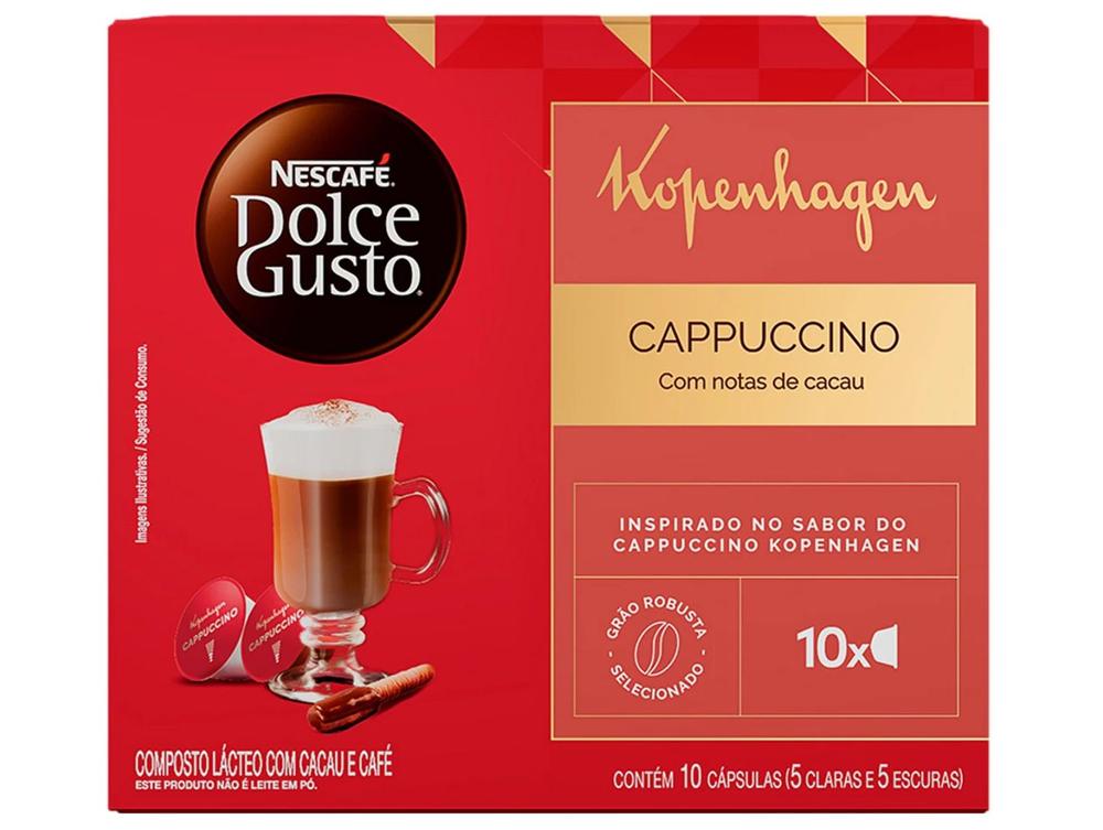 Cápsula de Café Cappuccino Kopenhagen Nescafé Dolce Gusto