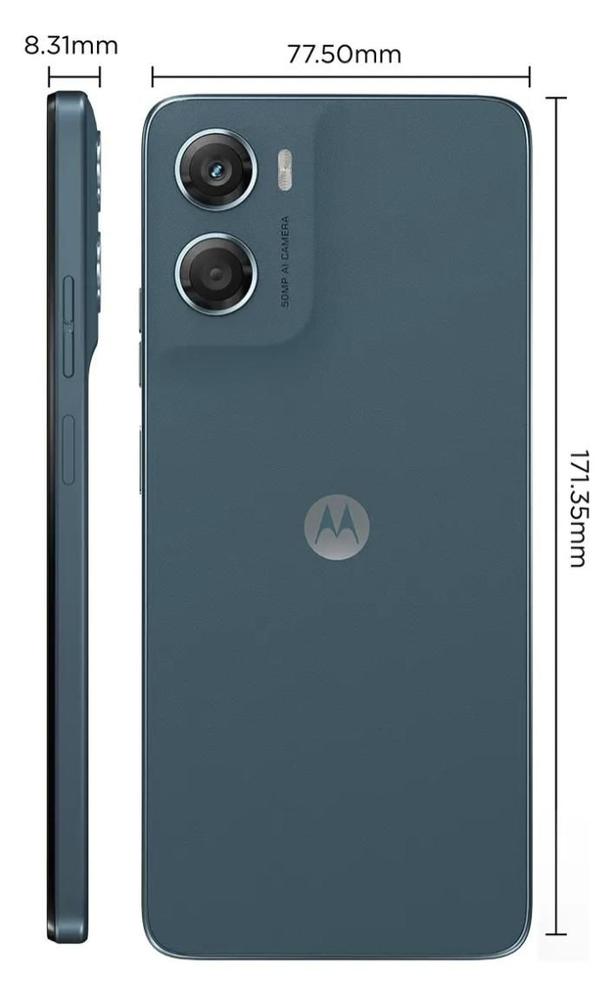 Celular Motorola G06 4GB de RAM 64GB Tela 6.9 Dual Sim LTE AZUL - foto 4