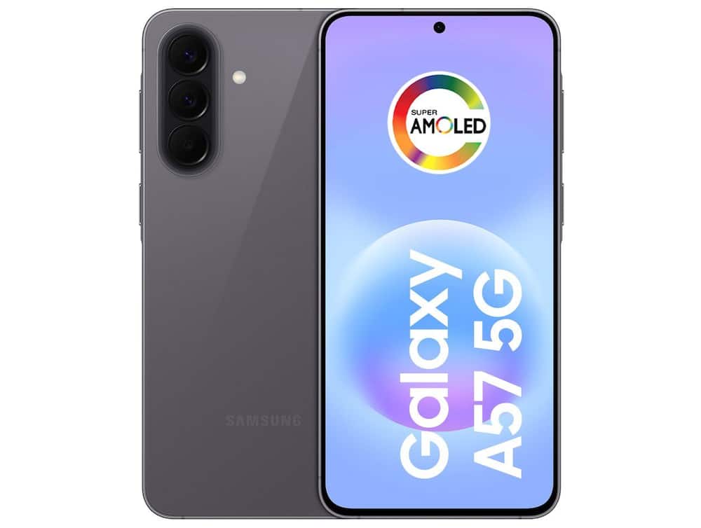Celular Samsung Galaxy A57 256GB 5G 8GB RAM Cinza 6,7" Câm Tripla + Selfie 12MP