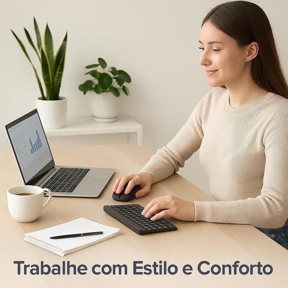 Combo para o Galaxy Tab A11 Plus /A9 Plus Samsung Tablet A11+ / A9+ 11 Polegadas 2025/2023 Teclado e Mouse... - foto 2