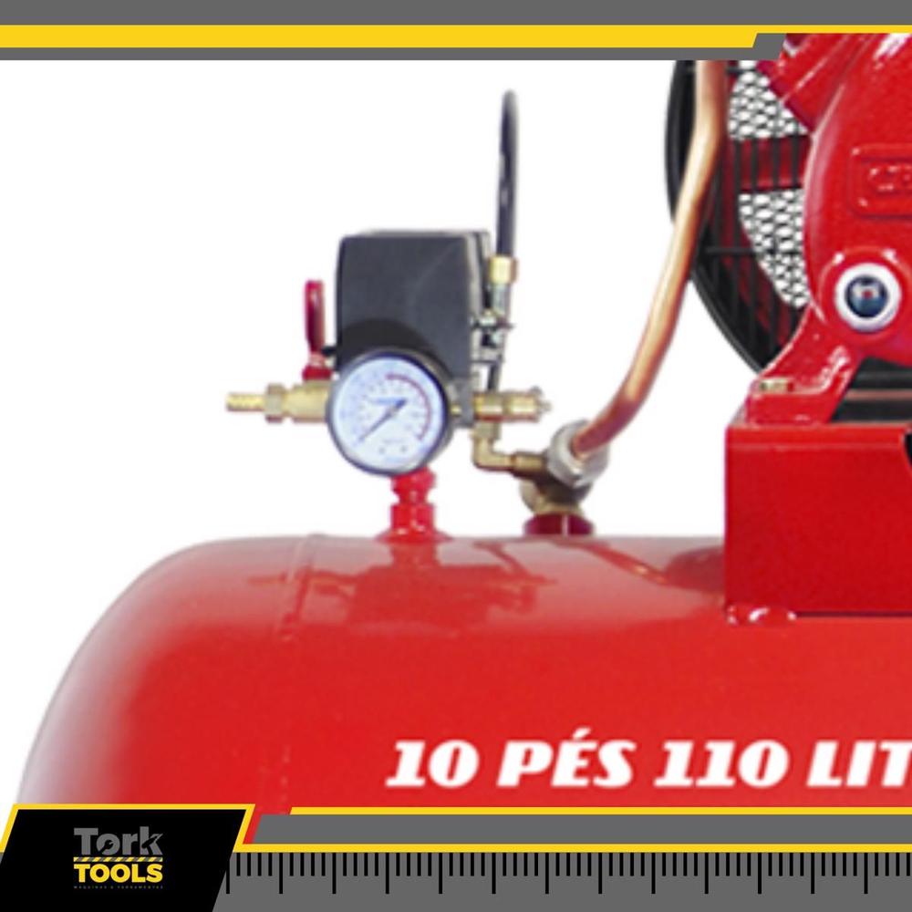 Compressor Ar Média Pressão 10pcm 110l 2hp Chiaperini
