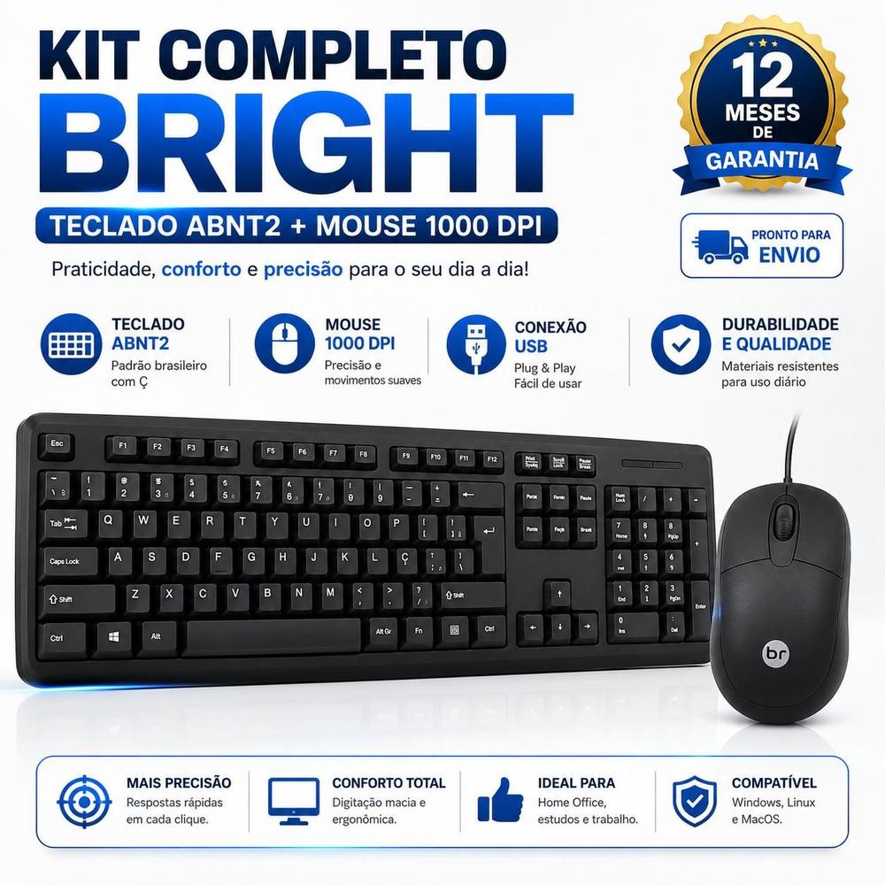 Computador Completo Core i3 8GB RAM SSD 120GB Monitor 19 Teclado Mouse Windows 11 Pc Pronto para Uso - NEXFRAN - foto 4