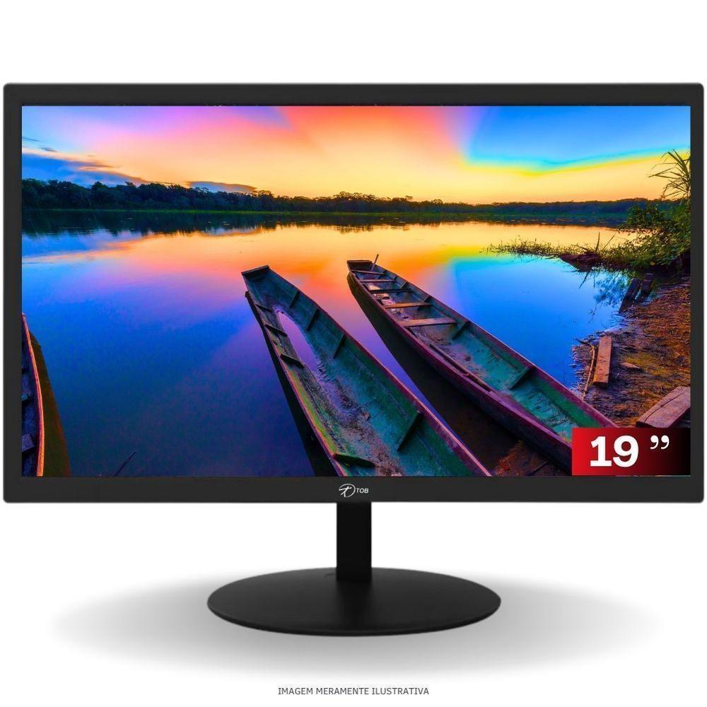 Computador Home Office Ryzen 3 3200G 8GB DDR4 SSD 120GB Radeon Veja 8 Windows 11 A320 Monitor 19 Pronto...