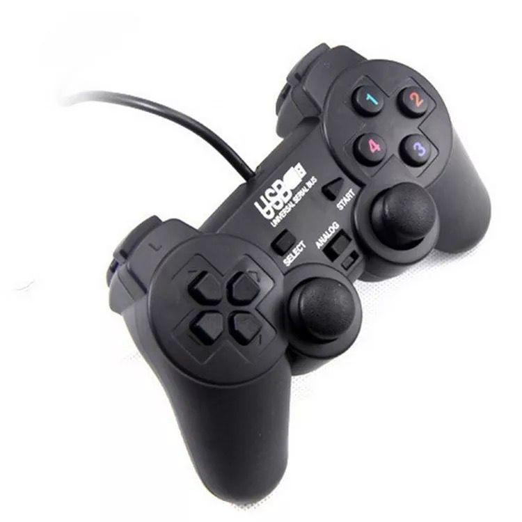 Controle de ps2 c/ fio usb e analogico p/pc retro game shinka - foto 4