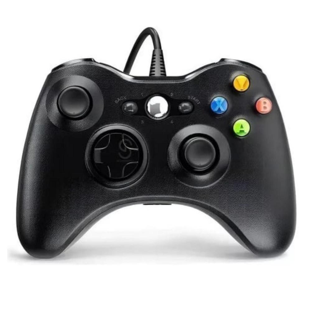 Controle Para Xbox 360 Com Fio Joystick Tv/pc/android - foto 3