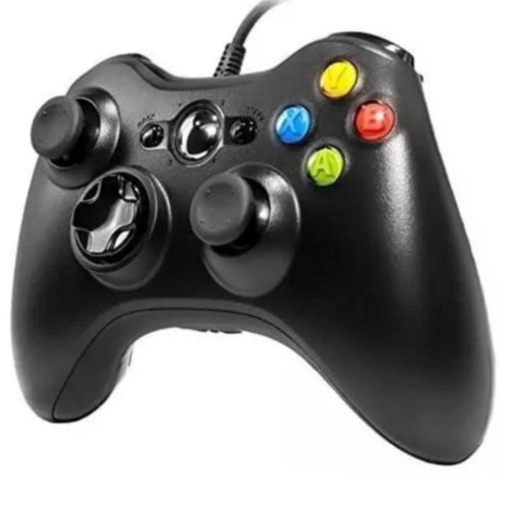 Controle Para Xbox 360 Com Fio Joystick Tv/pc/android - foto 2