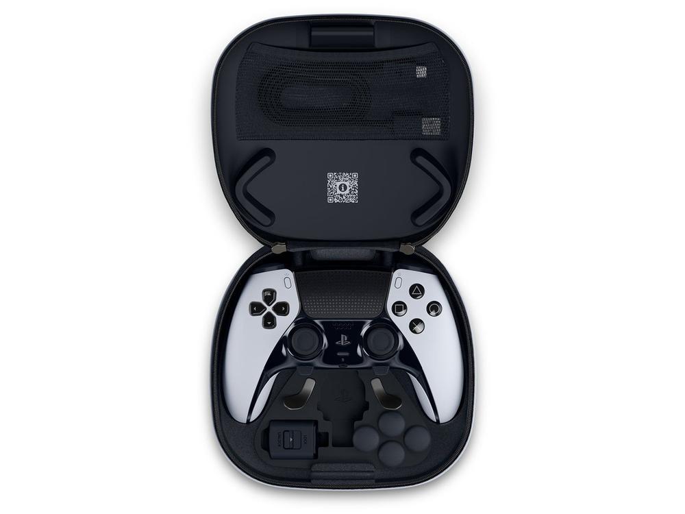 Controle Sony Dualsense Edge PS5, Sem Fio, Preto e Branco - CFI-ZCP1WY