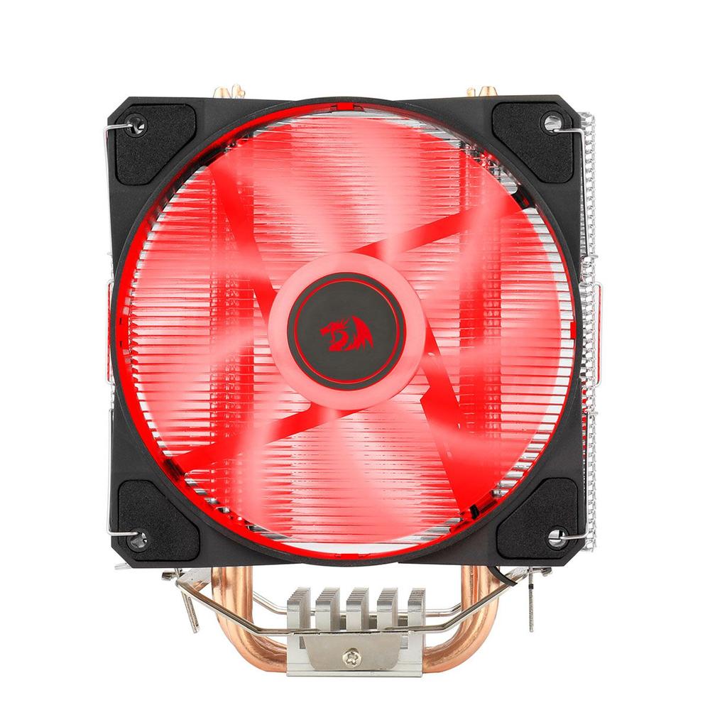 Cooler processador amd/intel redragon tyr led vermelho cc-9104r