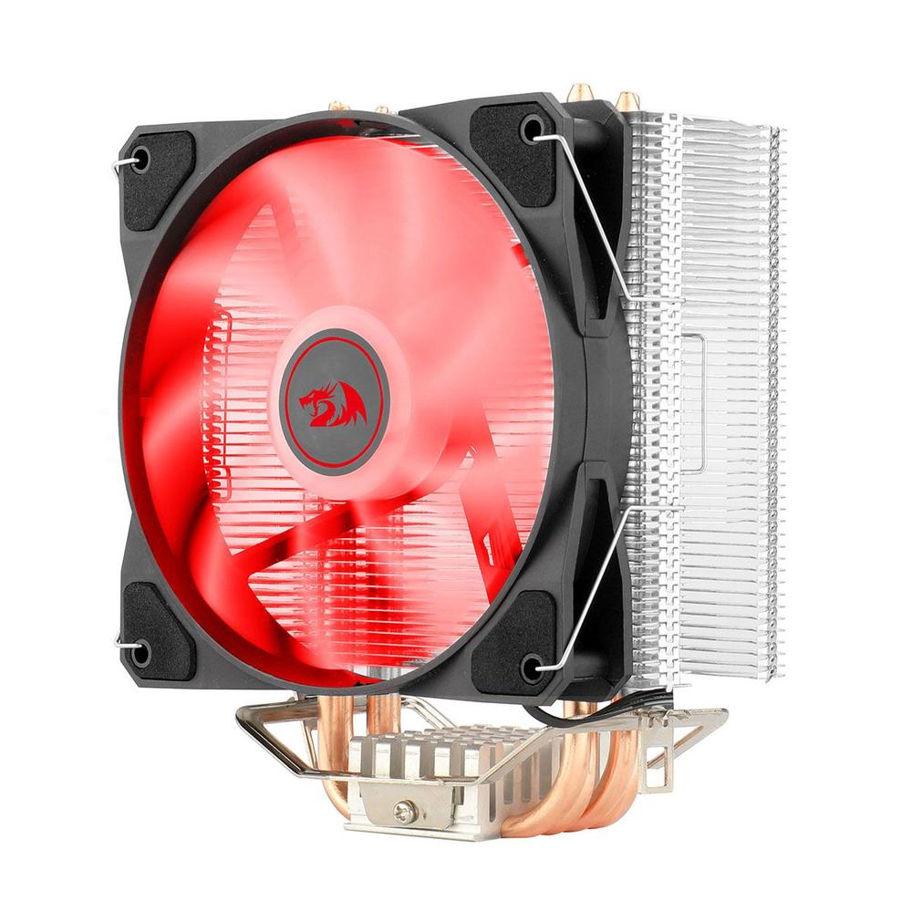 Cooler processador amd/intel redragon tyr led vermelho cc-9104r - foto 2