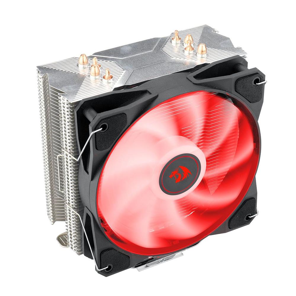 Cooler processador amd/intel redragon tyr led vermelho cc-9104r - foto 3