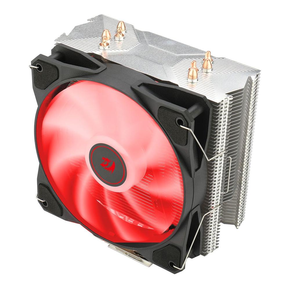 Cooler processador amd/intel redragon tyr led vermelho cc-9104r - foto 4