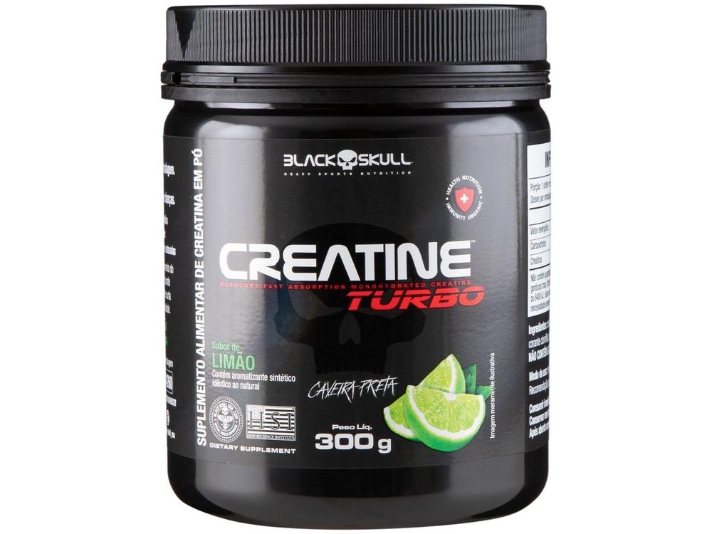 Creatina Mono-hidratada Black Skull Caveira Preta