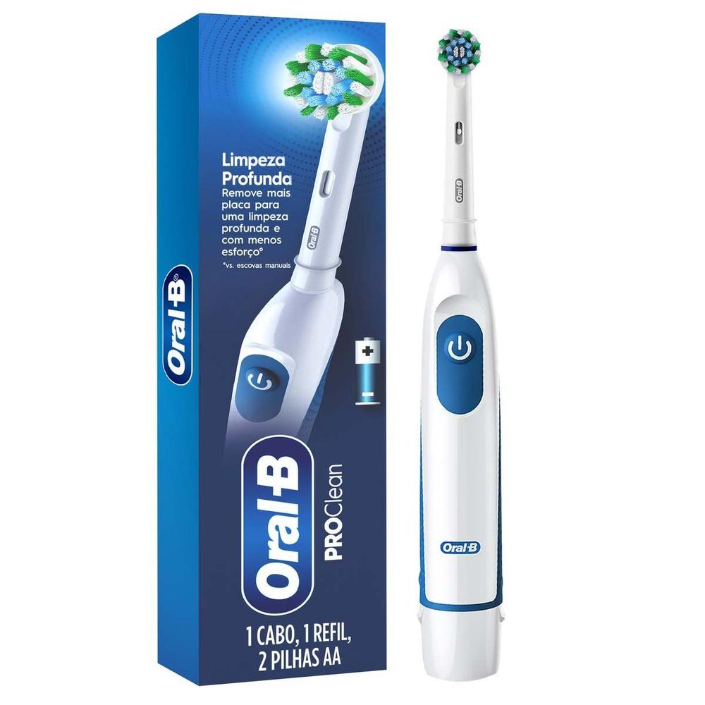 Escova Dental Elétrica Oral-B Pro-Saúde Power Cerdas Macias 1 Unidade
