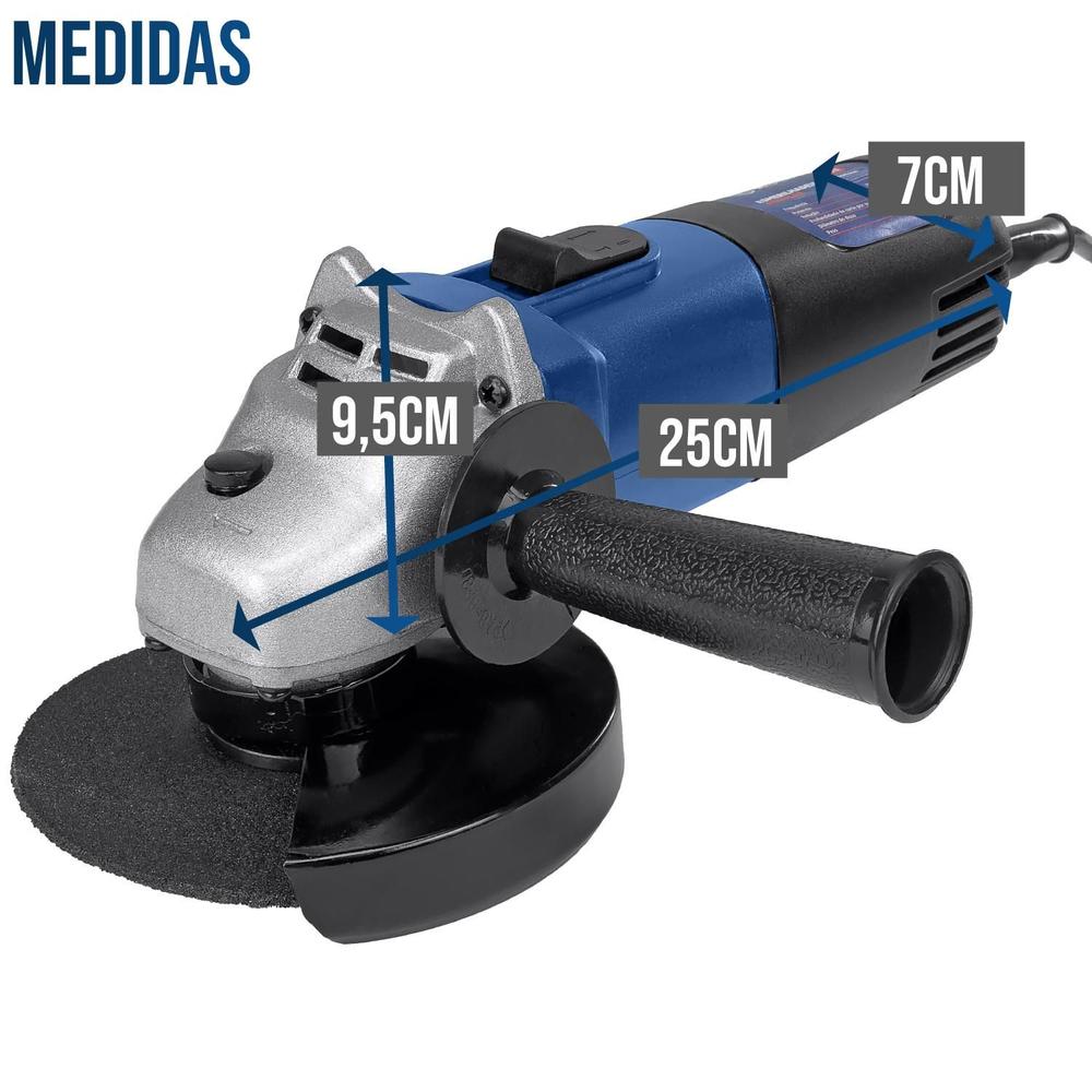 Esmerilhadeira Angular 115mm 4 1/2 820w 11000rpm Oferta - Holtter Ferramentas - foto 3