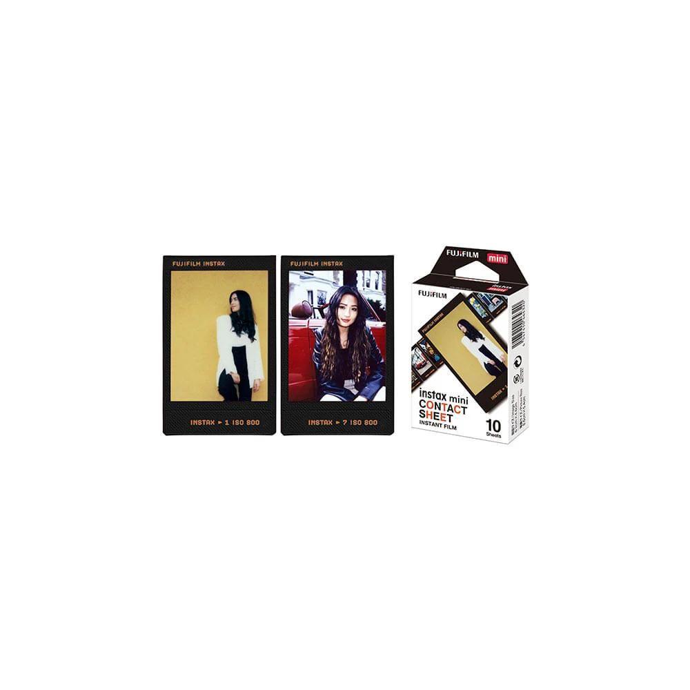 Filme Fujifilm para Câmera Fotográfica Instantânea Instax Mini Contact Sheet Pack 10 fotos Preto - foto 2