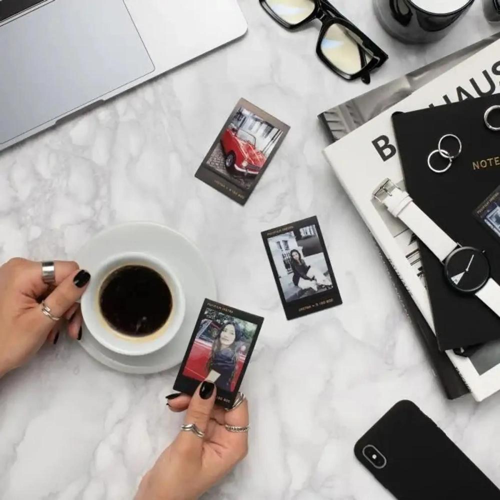 Filme Fujifilm para Câmera Fotográfica Instantânea Instax Mini Contact Sheet Pack 10 fotos Preto - foto 4