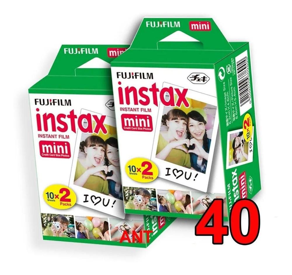 Filme Instax Mini 40 poses