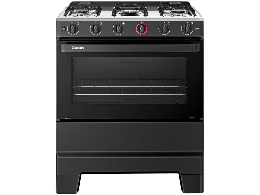 Fogão Elétrico 5 Bocas Esmaltec Ideal Super - Bivolt