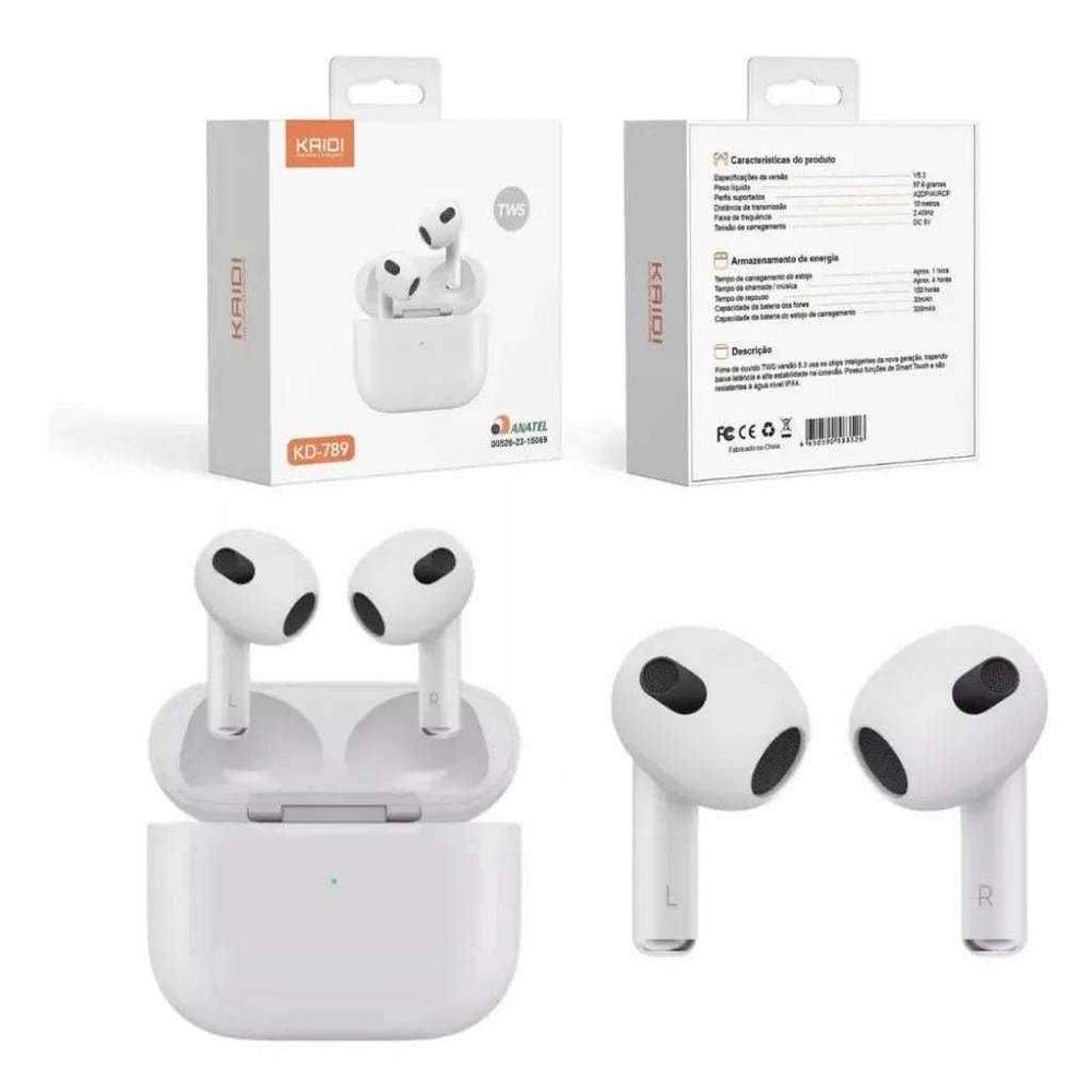 Fone De Ouvido Bluetooth 5hrs De Bateria - Fone De Ouvido Sem Fio - TODOS