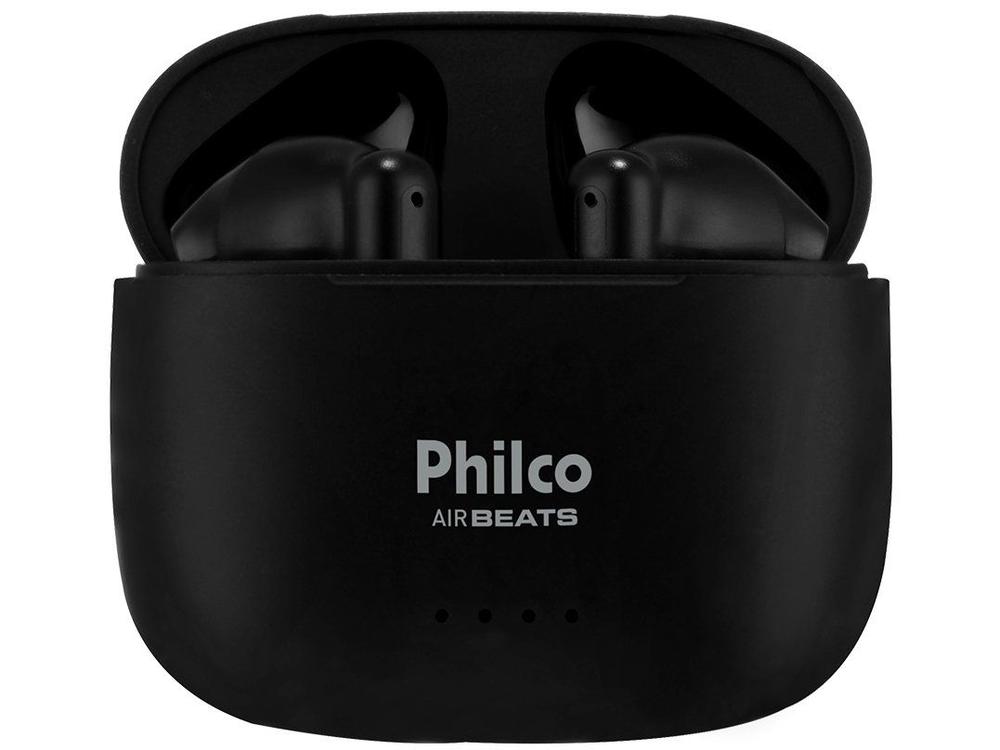 Fone de Ouvido Bluetooth Esportivo Air Beats Intra-auricular com Microfone Preto - foto 2