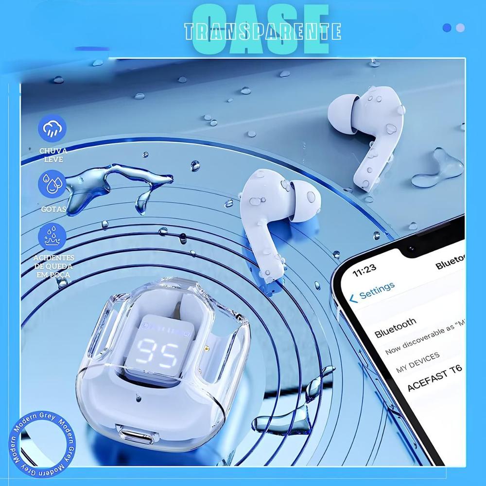 Fone De Ouvido Potente 5.3 Bluetooth Ultrapods Max - ONYONSTORE